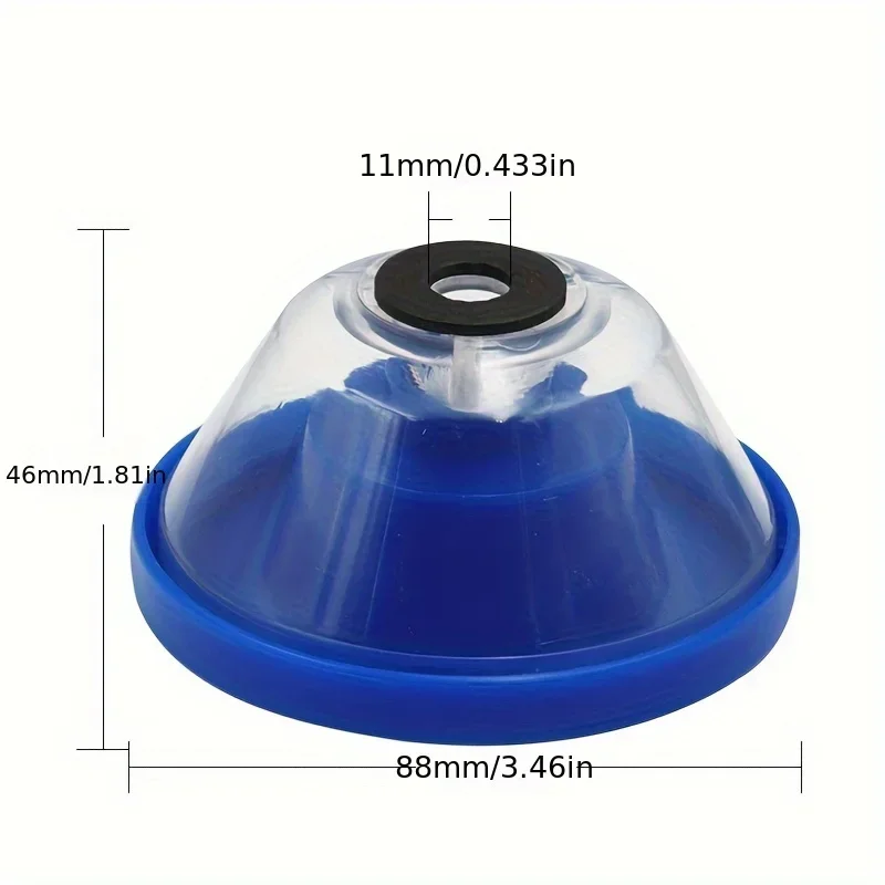 1pcs Dust Cover, Dust Cover Connected To Ash Bowl, Household Electric Drill Accessories, Dust Blocking And Anti Ash Device, Dril