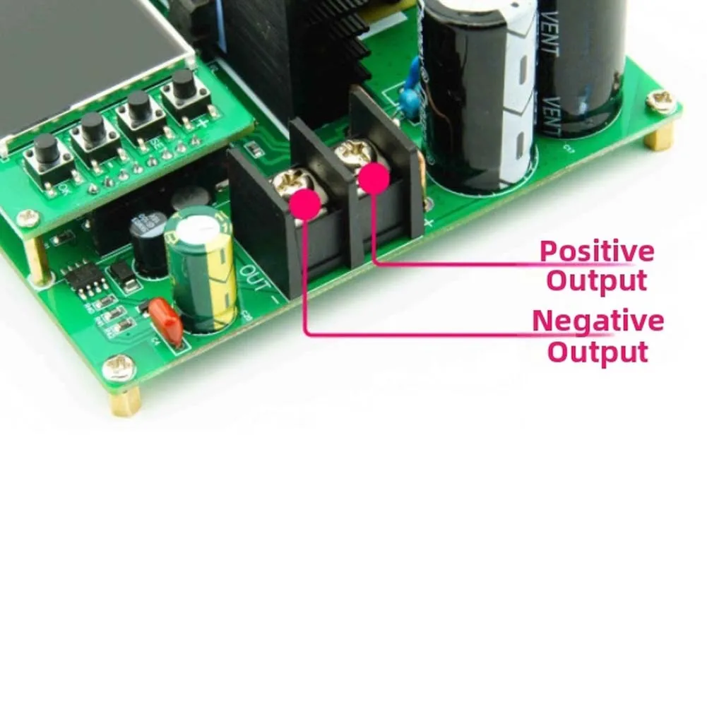 

Преобразователь напряжения с ЧПУ мощностью 900 Вт, 15 А, с ЖК-дисплеем для регулировки напряжения, ЖК-дисплей для управления модулем повышения напряжения, мониторинг электрических параметров в реальном времени