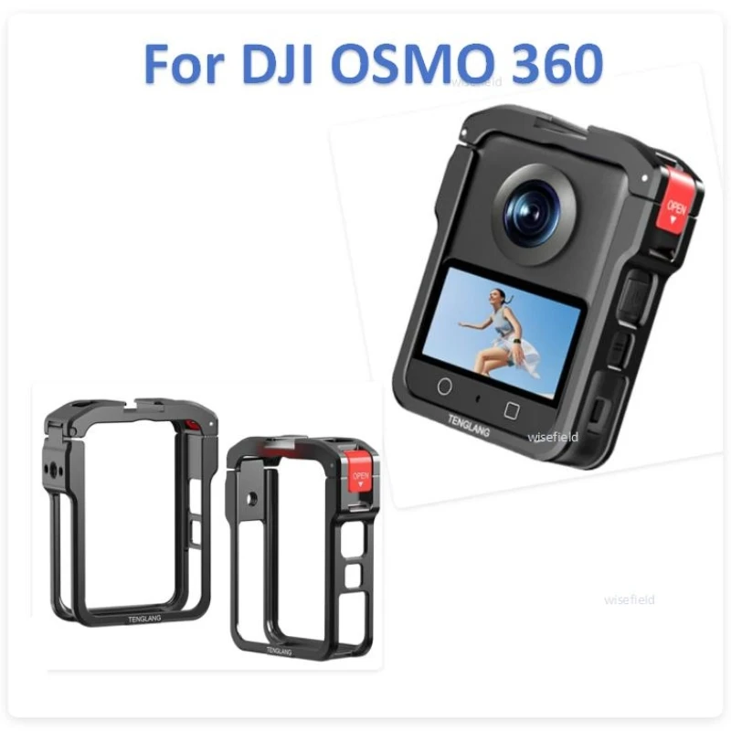 

rabbit cage For DJI OSMO 360 camera aluminum alloy frame protective cover lens cover camera accessories