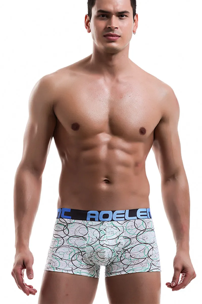 1 قطعة القطب الجنوبي ملابس داخلية للرجال الشباب الملاكمين الصيف من خلال شخصية U أثار الأولاد السروال الملاكمين المطبوعة سراويل بوكسر الرأس