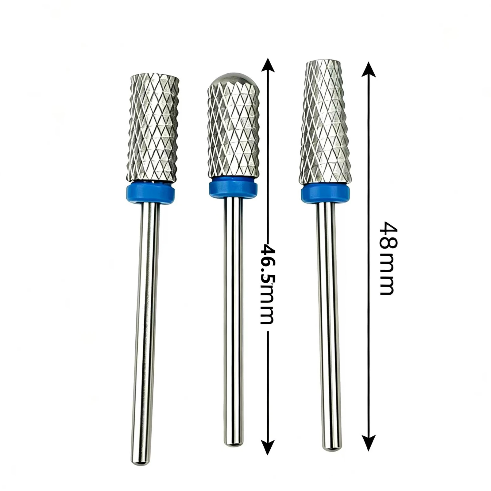 1/6PCS Carbide Nail Drill Bits Set, Professional Cuticle Cleaner Bit for Dead Skin, Nail Gap Cleaning, Rhinestone Removing, Mani
