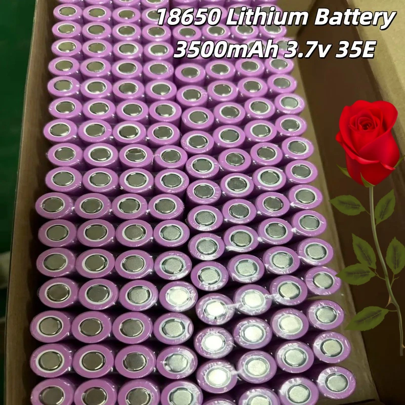 2-120pcs 18650 Battery 3500mAh 100% Genuine INR18650-35E 3.7V 20A Rechargeable 18650 Battery for Toys Power Tools Flashlight