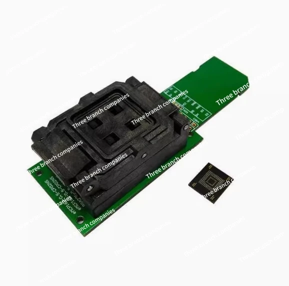 

153 eMMC169 Socket with SD Chip Reader Data Recovery Backup Android Repair Clamshell Structure BGA153 BGA169 Chip Socket