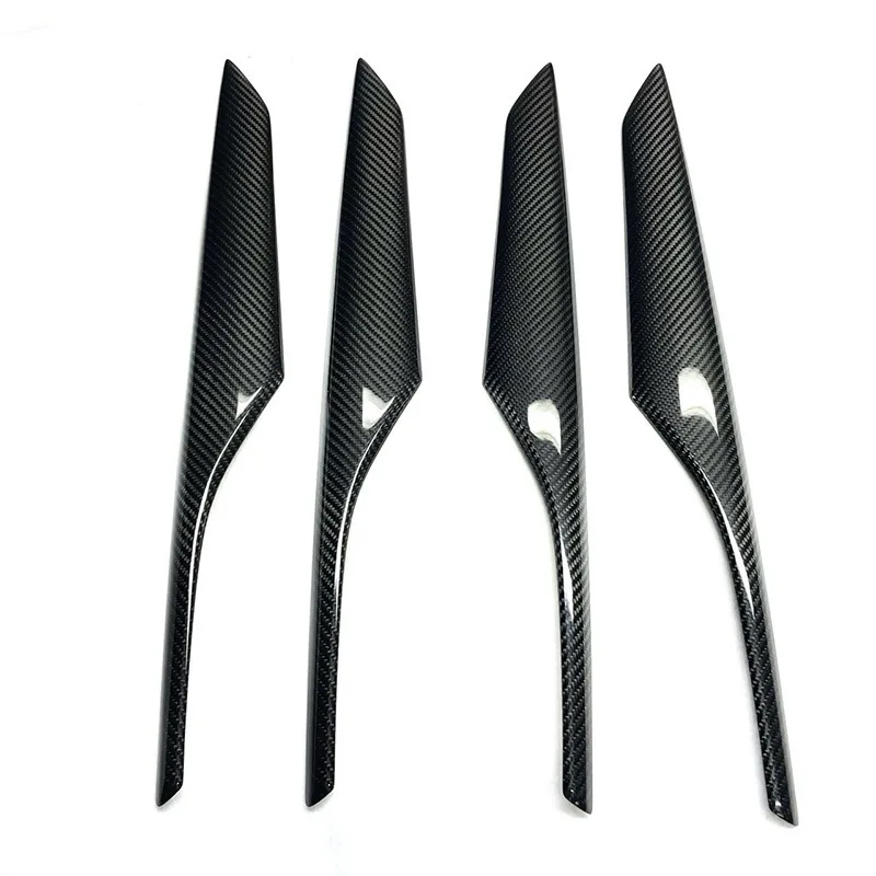 

For Cadillac CT5 Door Panel Trim Strip Real Carbon Fiber Original Car Interior Upgrade Dry Carbon Modification Accessories