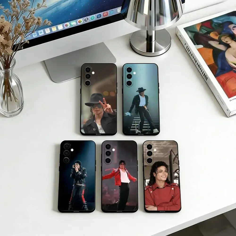 

Michael Jackson Phone Case For Samsung Galaxy A73,A72,A71,A70,A53,A52,A51,Others Soft Black Cover