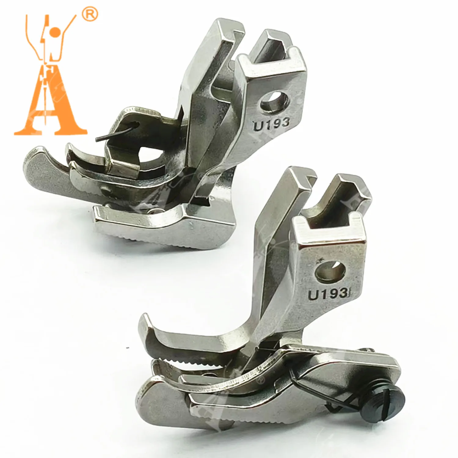 U192 U193 المشي قطعة قدم الضغط في ماكينة الخياطة اليمين/الأيسر دليل قطعة قدم الضغط في ماكينة الخياطة ل DY-350 0303 0318 DU-1181N DU-141 اكسسوارات الخياطة #3