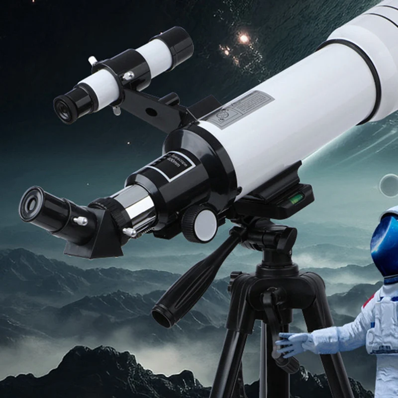 333X Astronomical Telescopes For Kids To View Universe Moon Stars Deep Space Monocular Best Gift Durable Easy To Use