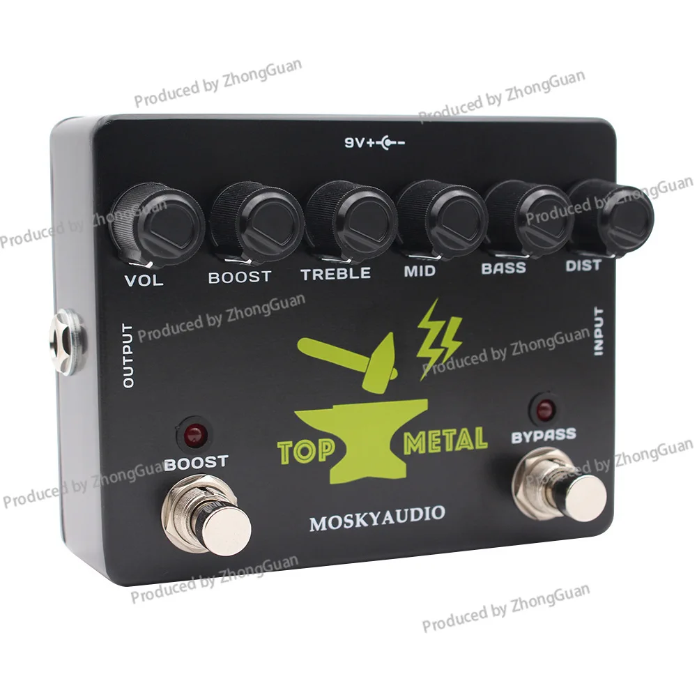 TOP METAL Guitar Heavy Metal Effects METAL MUFF with BOOST Fader