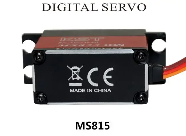Servo ad ala digitale con ingranaggi metallici originale KST MS815 da 20 kg/0,07 per elicottero aliante RC