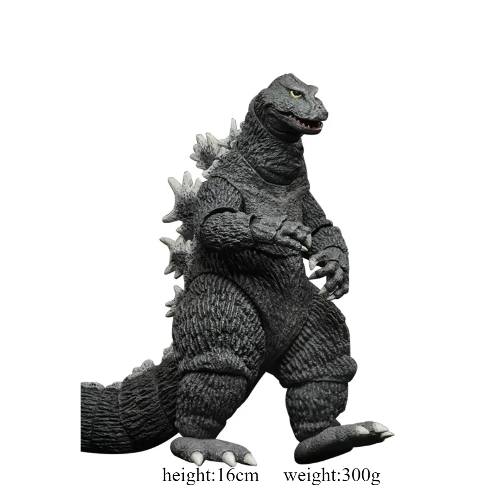 Mobile Figurine Model NECA Godzilla 1962 Movie Version King of Monsters PVC Drop Resistant Smooth Edges Ornaments Toy Kids Dolls