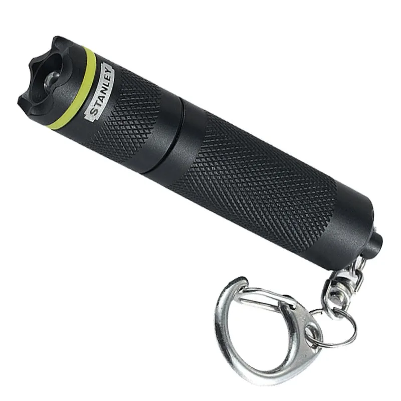 Stanley 95-358-23C Mini LED Aluminum Alloy Flashlight Keychain Small Flashlight Beads