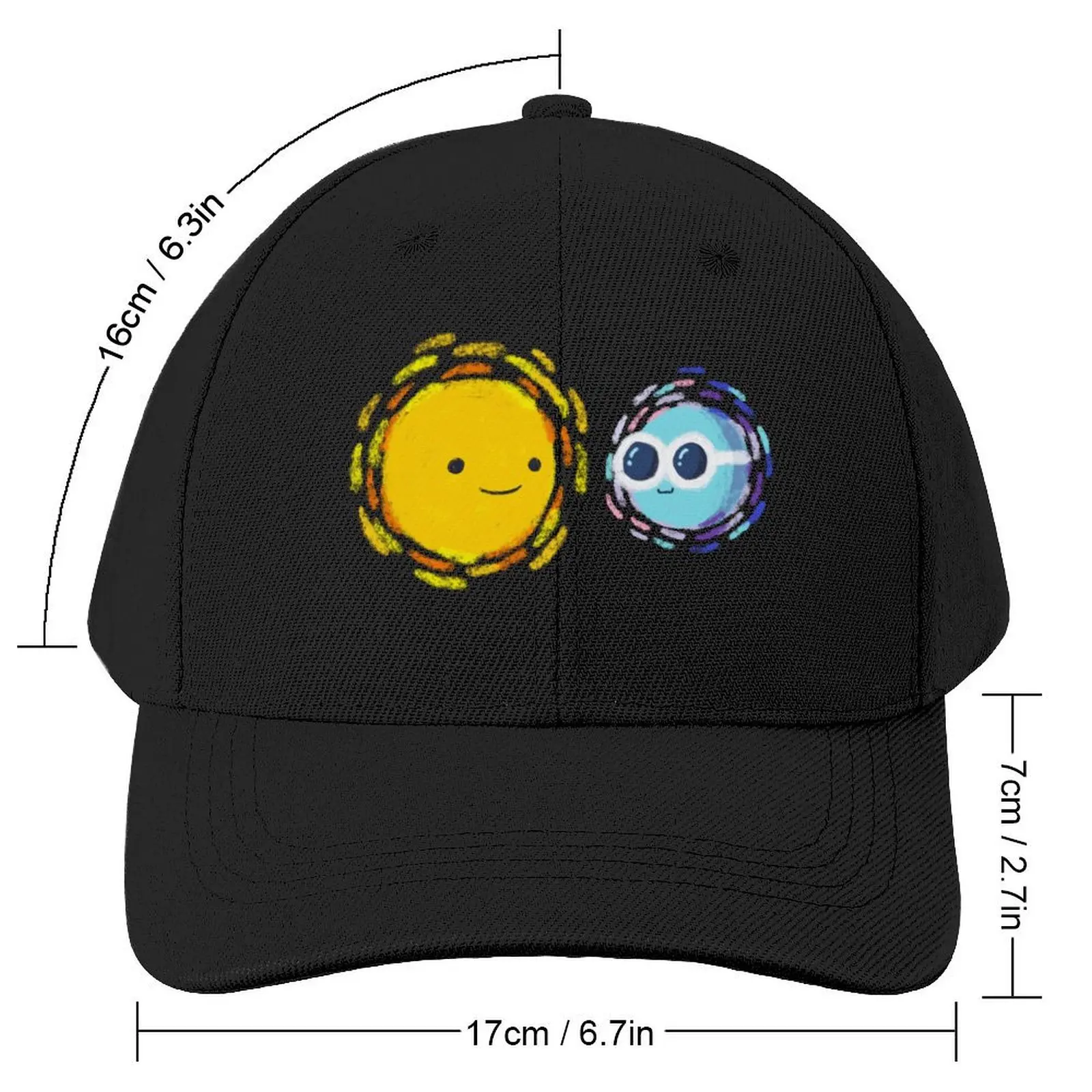 DNF Sun and Moon Baseball Cap Hat Baseball Cap western Hat Hats For Women Men's