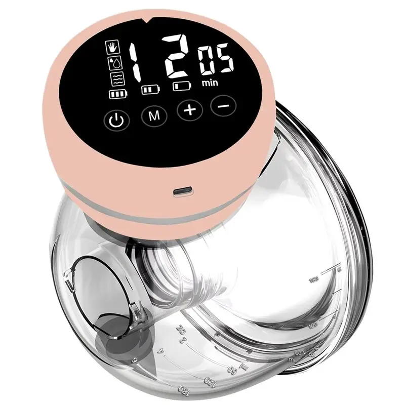 電動ウェアラブル搾乳器-ハンズフリー-ポータブル自動搾乳器-母乳機-母子用品