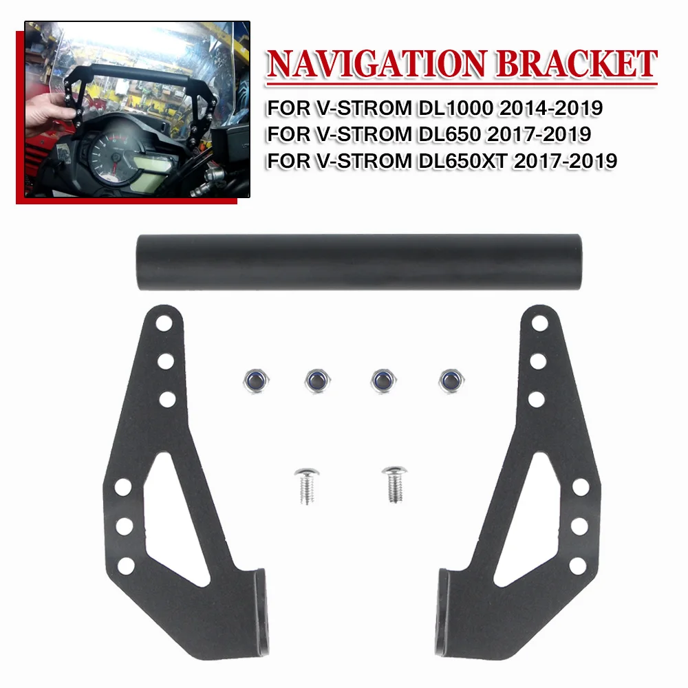 

Motorcycle Navigation Phone Mount Bracket For SUZUKI DL650 DL650XT 2017-2019 V-Strom DL1000 2014-2019 V-Strom1000 V-Strom650/XT