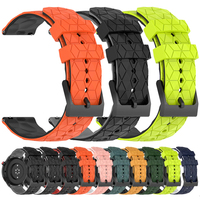 20mm 22mm Silicone Strap for TicWatch Pro 3 Ultra Watch Band for Ticwatch GTX S2 E2 E3 GTH/GTW/GPS/LTE Sports Bracelet Watchband