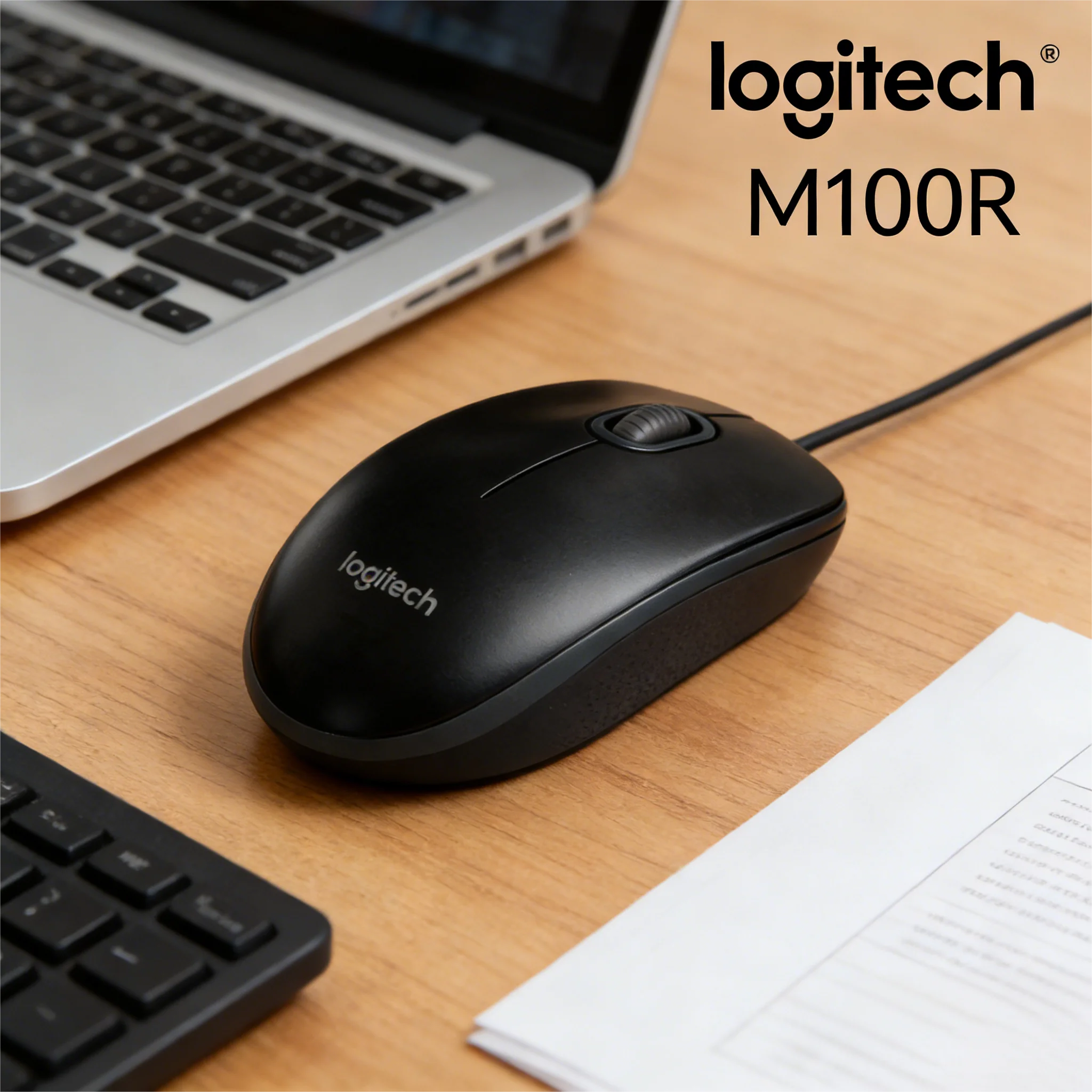 

Logitech M100R: Высококачественная конструкция для надежной работы