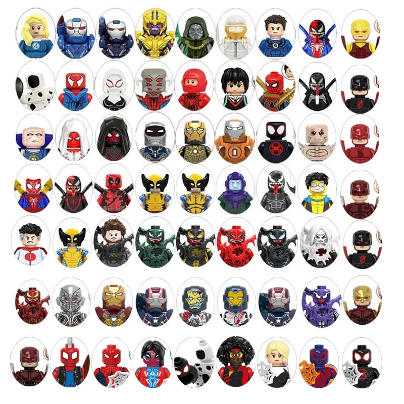 ألعاب شخصيات مارفل ثانوس ديدبول ولفيرين ديفيديل فينوم الصغيرة