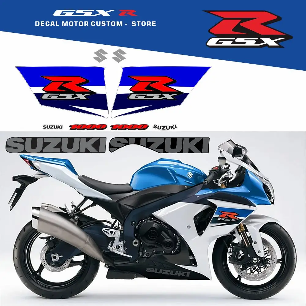 

Full Vehicle Fairing Shell Sticker Decals OEM Original Factory Replica For SUZUKI GSX-R GSXR 1000 2009-2016 2011