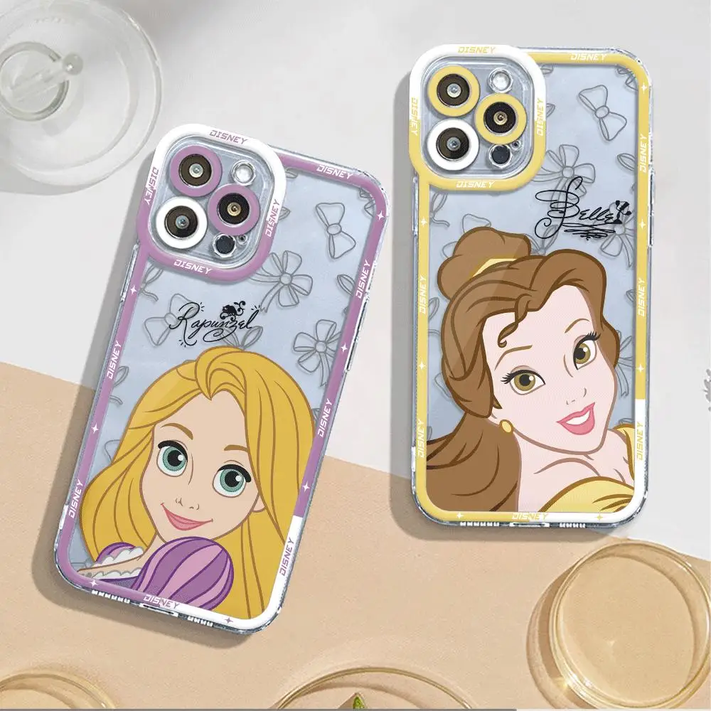 Disneys Princess Ariels Frozens Phone Case For Tecno Spark Go 30C 10 Camon 30 20 19 Pova 6 5 4 Pro itel S23 A70 4G 5G Clear TPU