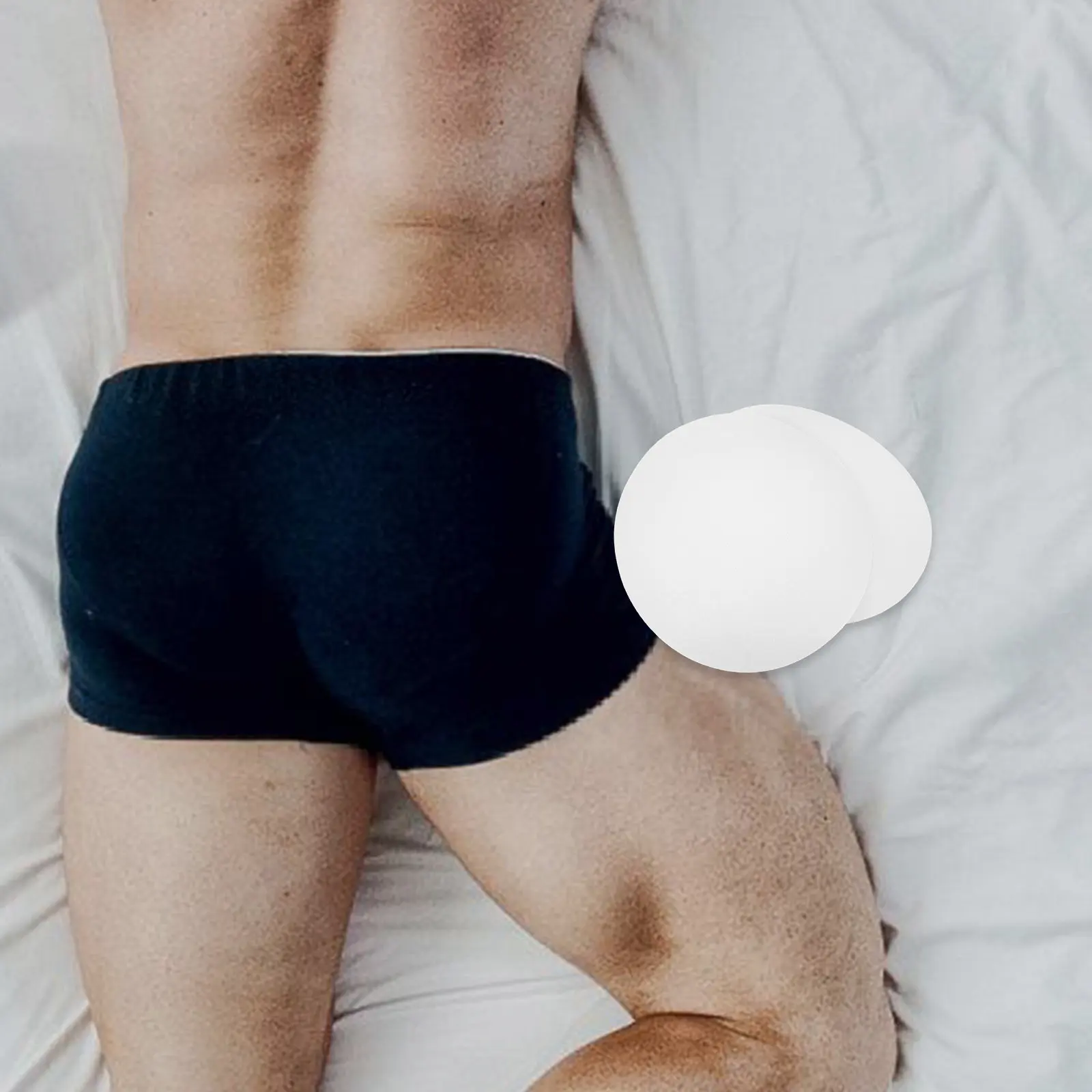 

1 пара дышащих губчатых накладок для подтяжки ягодиц, многоразовые, удобные вставки для бедер для повседневного использования, свиданий, танцев и социальных мероприятий