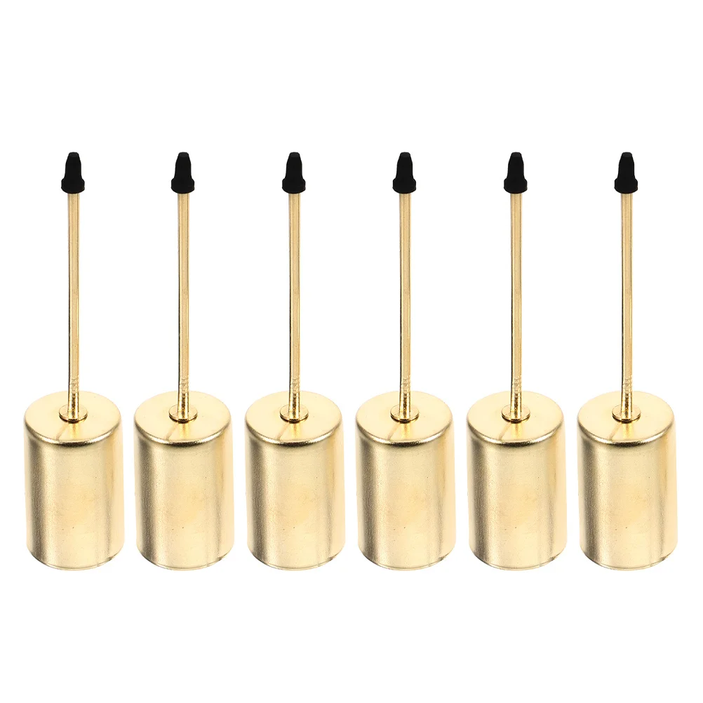 

6Pcs Iron Holders Spike Christmas Tree Decor Cup Inserts Holiday Party Wedding Table Christmas Tree Decoration