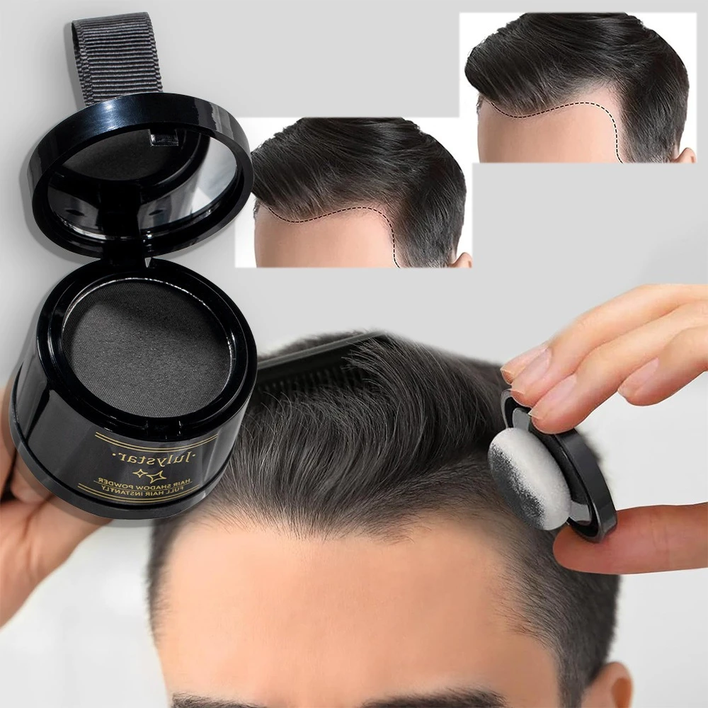 Powder Hairline Beard Enhancer Full Hair Instantly Lasting Repair Moustache Coloring Concealers Tools Hair Root Filling Coverage