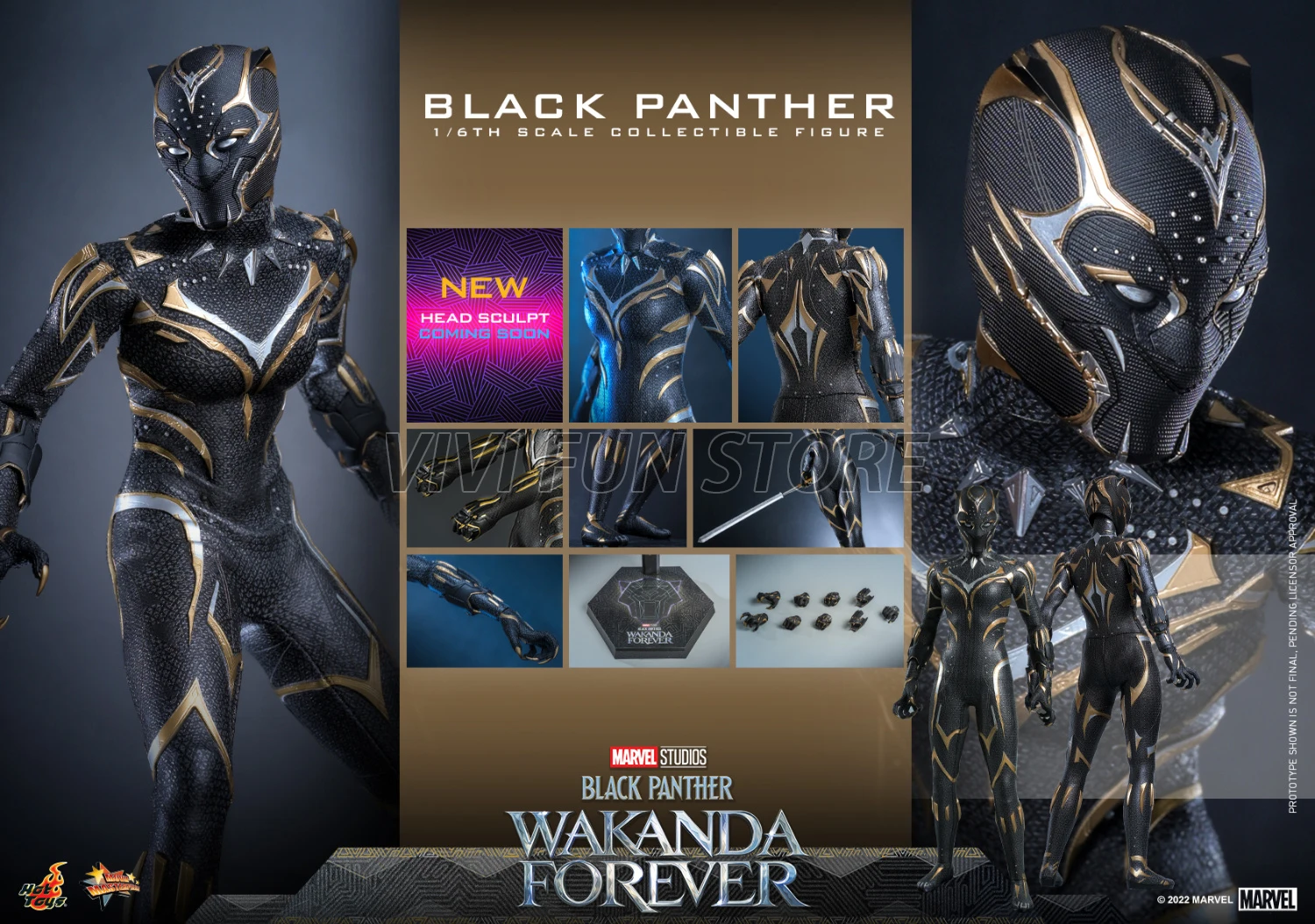 

В наличии HOT TOYS MMS675 BLACK PANTHER 2 Шури, коллекционная подвижная фигурка 1/6, HT Black Panther: Wakanda Forever