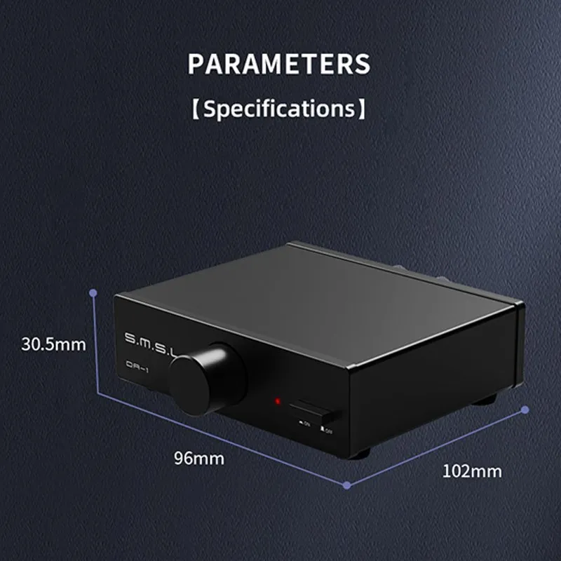 SMSL DA1 Mini Power Amplifier TPA3118 65W*2(4Ω）Amp