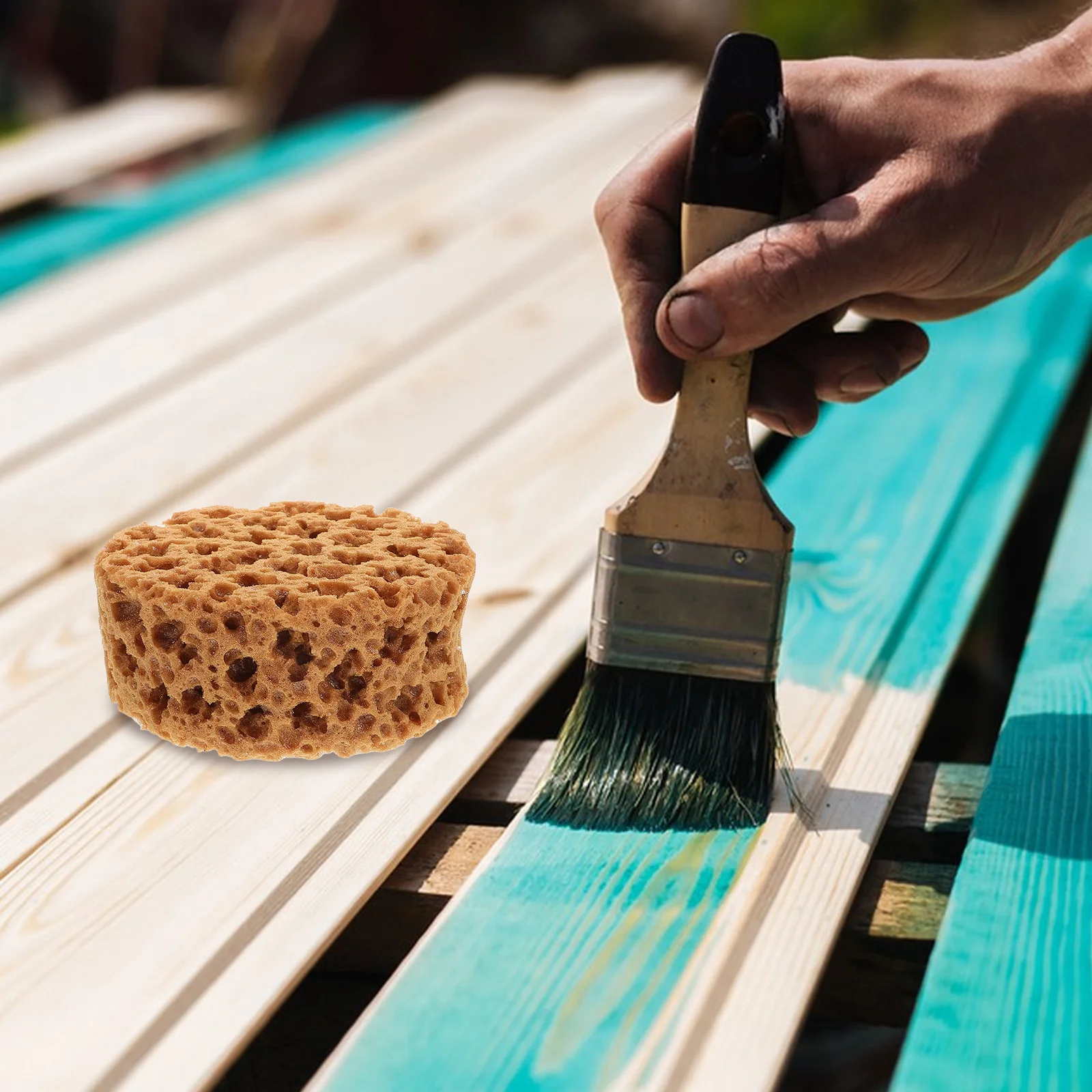 

Painting Sponge Brush Seaweed Texture Tool for DIY Pottery Clay Art Projects Decorative Pattern Sponge for Crafts