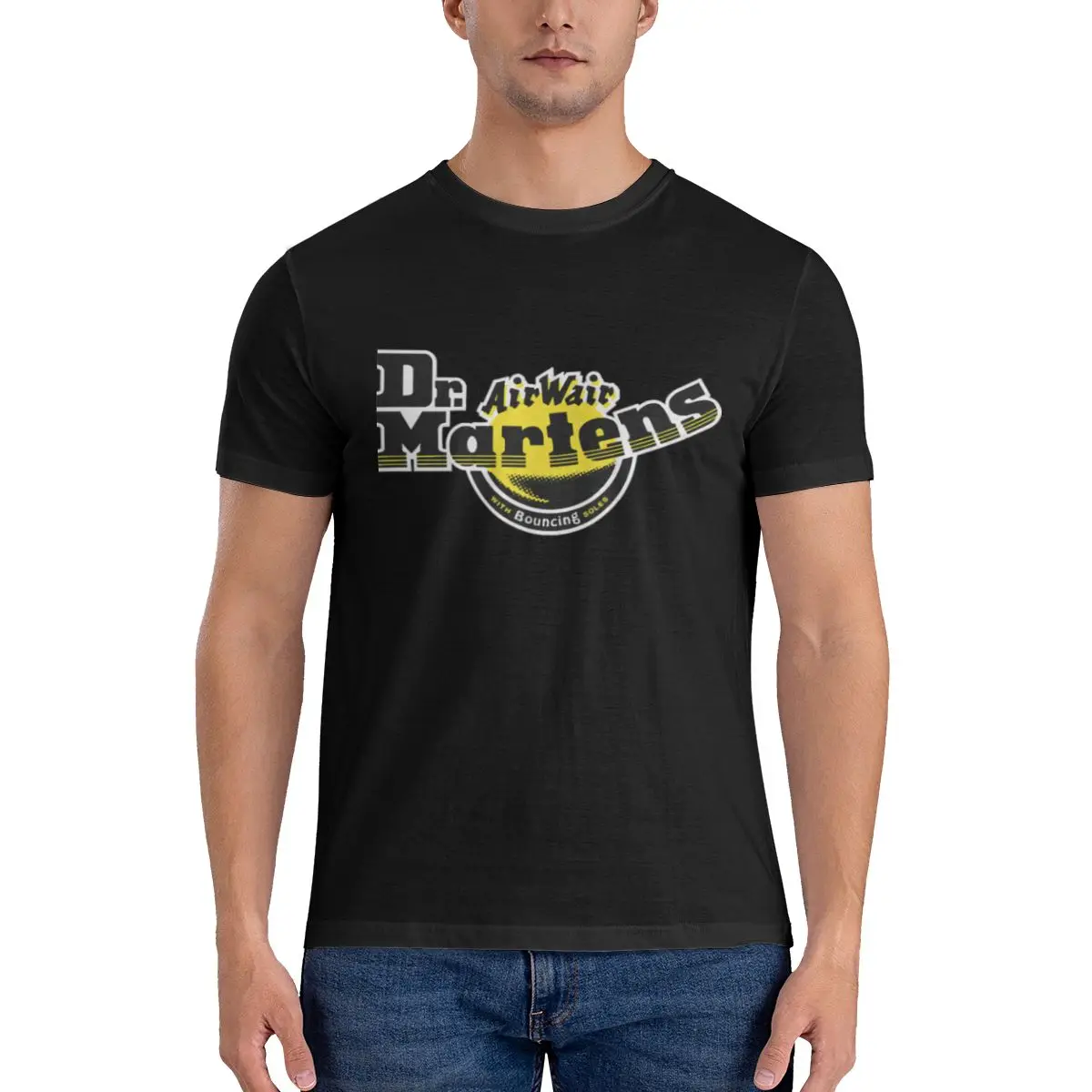 Divertente Dr Marten Essential t-shirt da uomo stampata top sono t-shirt da donna larghe e slim fit