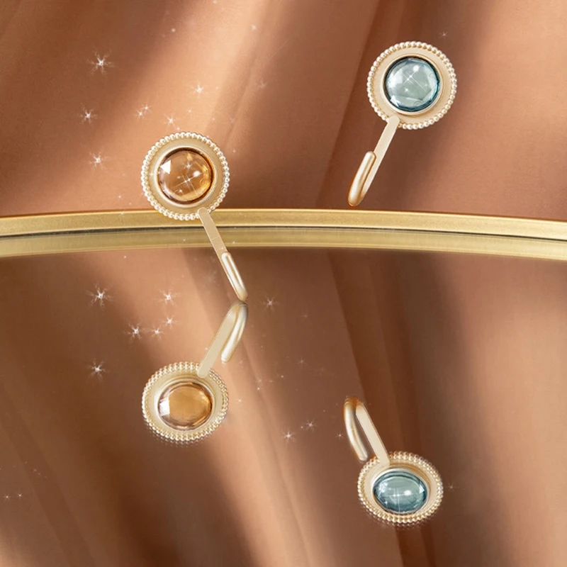 Heavy Duty Adhesive Wall Mount Ganchos, Cabides Pendurados, Cabides Decorativos de Toalha para Cozinha e Banheiro, 4 PCs