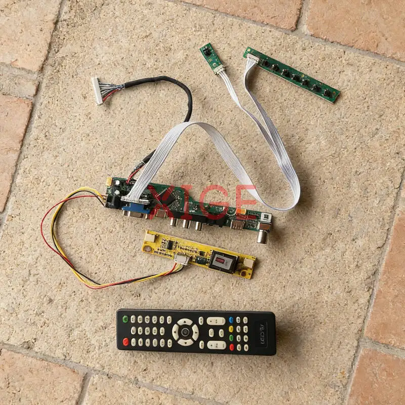 

Для LM220WE1 M220Z1 LTM220MT05 LTN190W1 комплект платы привода матричного контроллера 1680*1050 1680x1050 2-CCFL LVDS 30-контактный HDMI + VGA + AV + USB