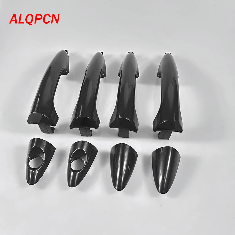 for 2012-2017 Hyundai Accent Outer Door Handle Exterior Handle Black 82651-1R000 82661-1R000 83651-1R000 83661-1R000