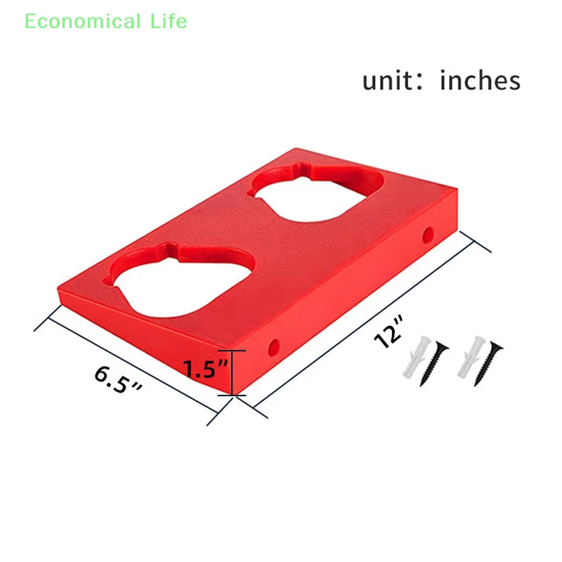 2/5 шт. держатель батареи для батареи 12 В настенное крепление держатель док-станции батареи настенный кронштейн стеллаж для инструментов