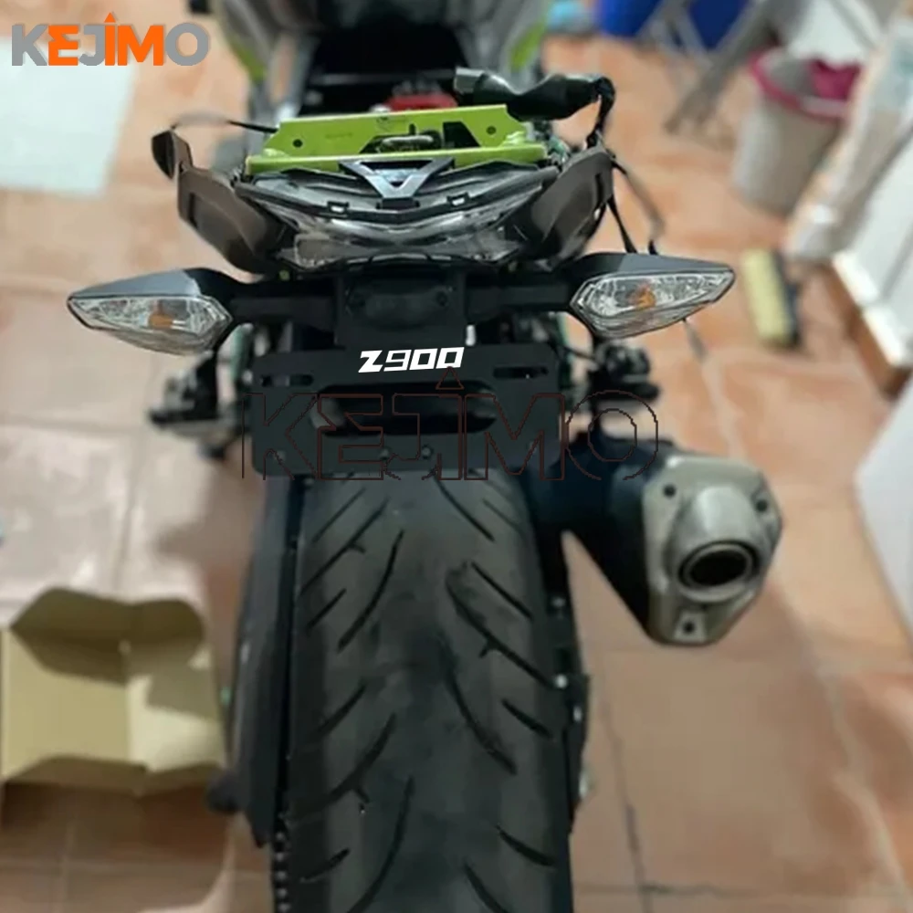 

Rear Tail Tidy License Plate Holder FOR Kawasaki Z H2/Performance/SE Z900 Performance 2021-2024 Motorcycle Fender Eliminator Kit