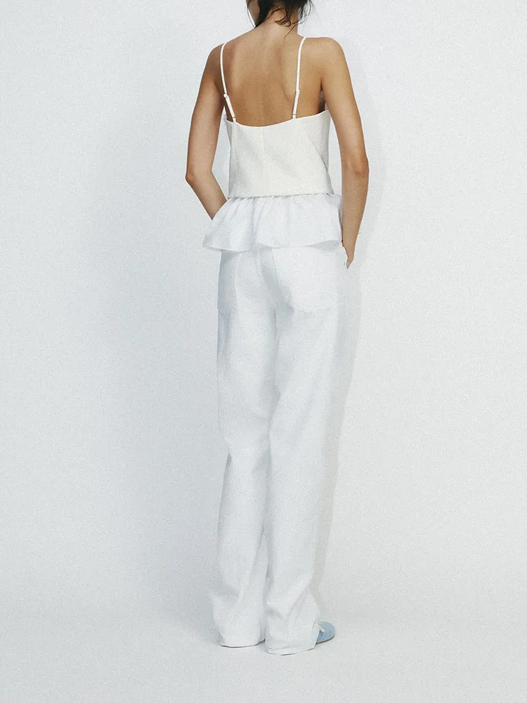 Wiosenna nowość: damski wyszczuplający top z jedwabiu, prosty kołnierzyk, uniwersalny, do pracy, 100% inne materiały.