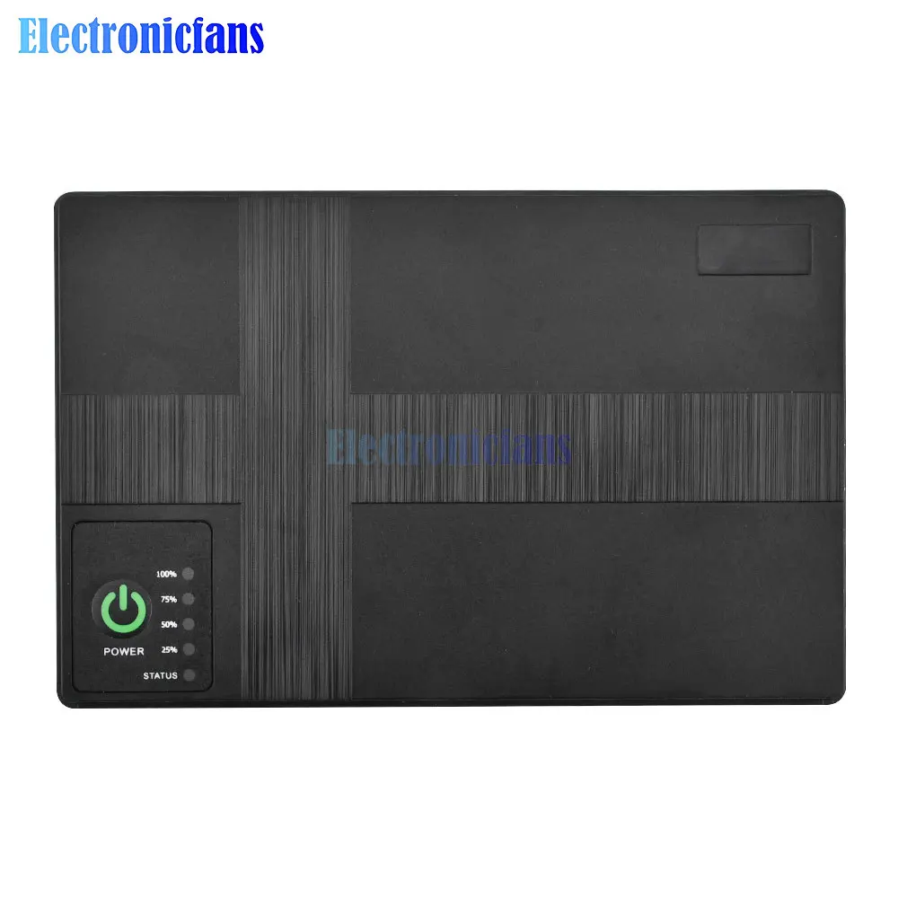 Mini UPS Uninterrupted Power Supply 10400mAh Lithium ion Backup Battery with DC 12V/9V/5V Output for Wireless Router