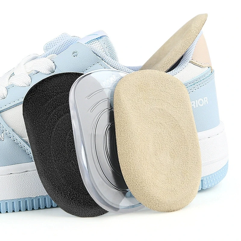 2Pcs=Pair Silicone Gel Heel Cups - Shoe Inserts for Plantar Ache, Sore Heel Pain, - Pad and Shock Absorbing Support for Women