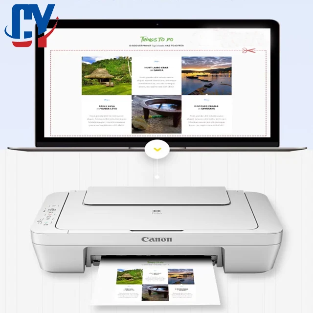 For Canon MG Series PIXMA MG2580WH Inkjet Photo Printer with Scanner/Copier