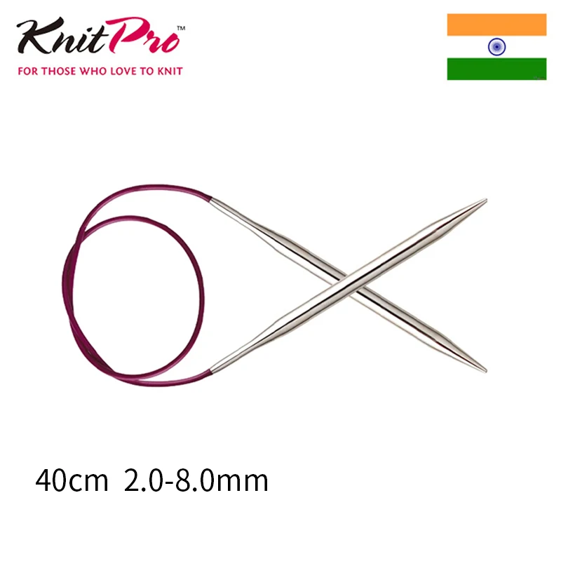 Knitpro Nova 40cm Circular Knitting Needles Knitting Pro Products Sweater Needles 40cm For Knitting Circle Knitting Accessories