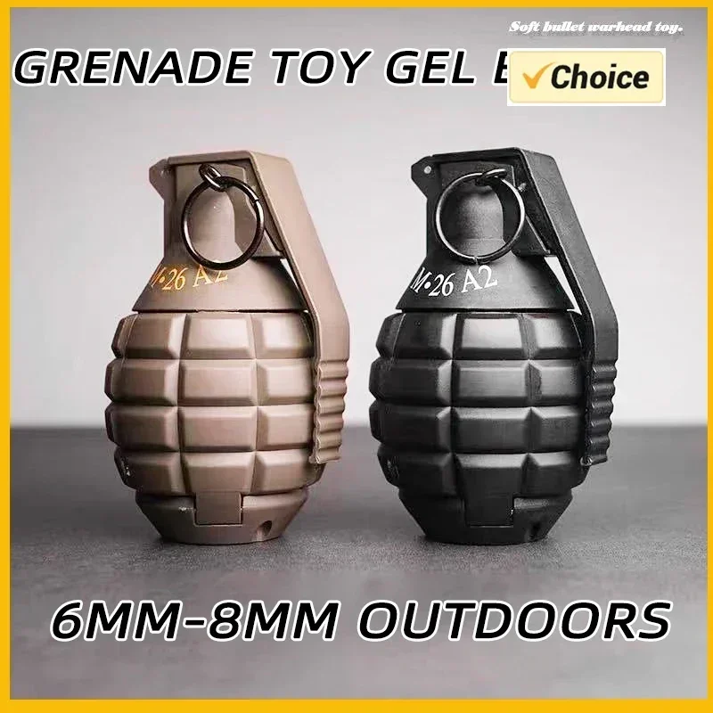 

F1/3 шт. M26a2 нейлоновая модель гранаты, игрушка-граната взрыва, модель гранаты для страйкбола, защита от падения, многоразовая, гелевый шарик, конфетти, мука