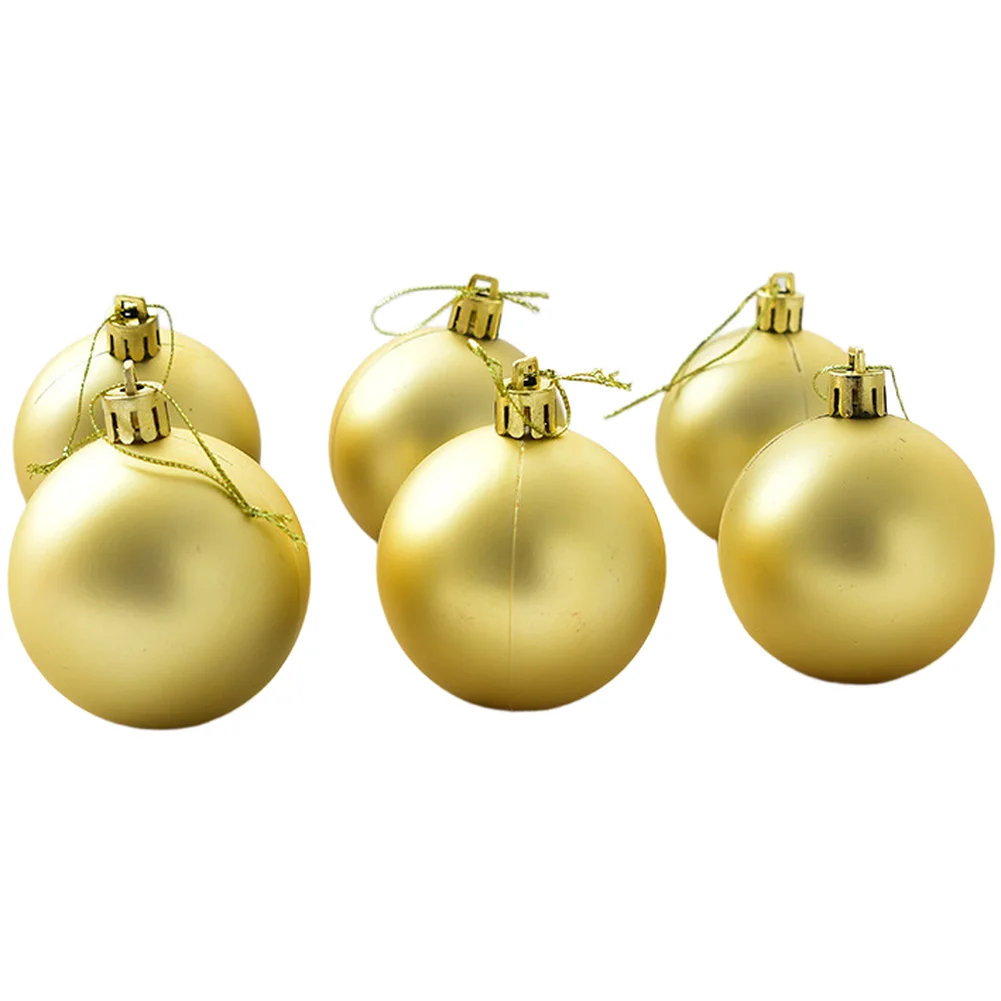 Christmas Tree Ornament Balls Glossy Matte Finish Decorative Spheres For Holiday Christmas Ball Ornament Hanging Pendant