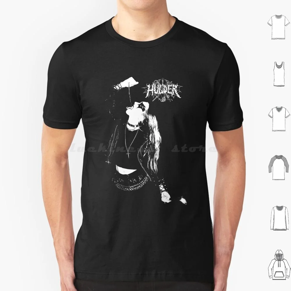 Hulder Merch Ascending The Raven Stone Shirt T Shirt Big Size 100% Cotton Hulder Ascending The Raven Stone Cute Colorful