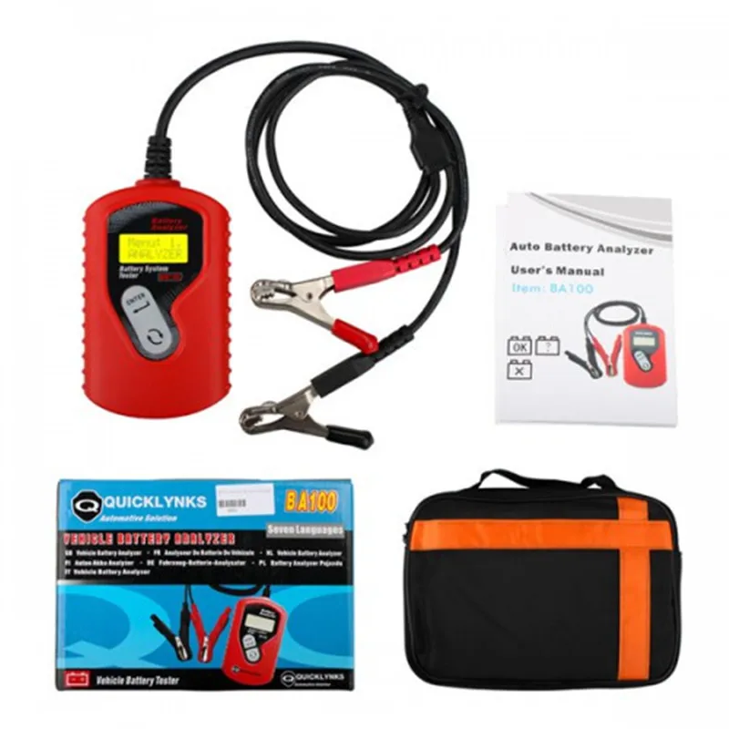 Quicklynks BA200 for Bluetooth 4.0 / BA100 Vehicle Battery Analyzer