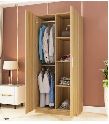 

VIC Wardrobe Closet With Door Cabinet Storage Simple And Economical Home Bedroom Storage