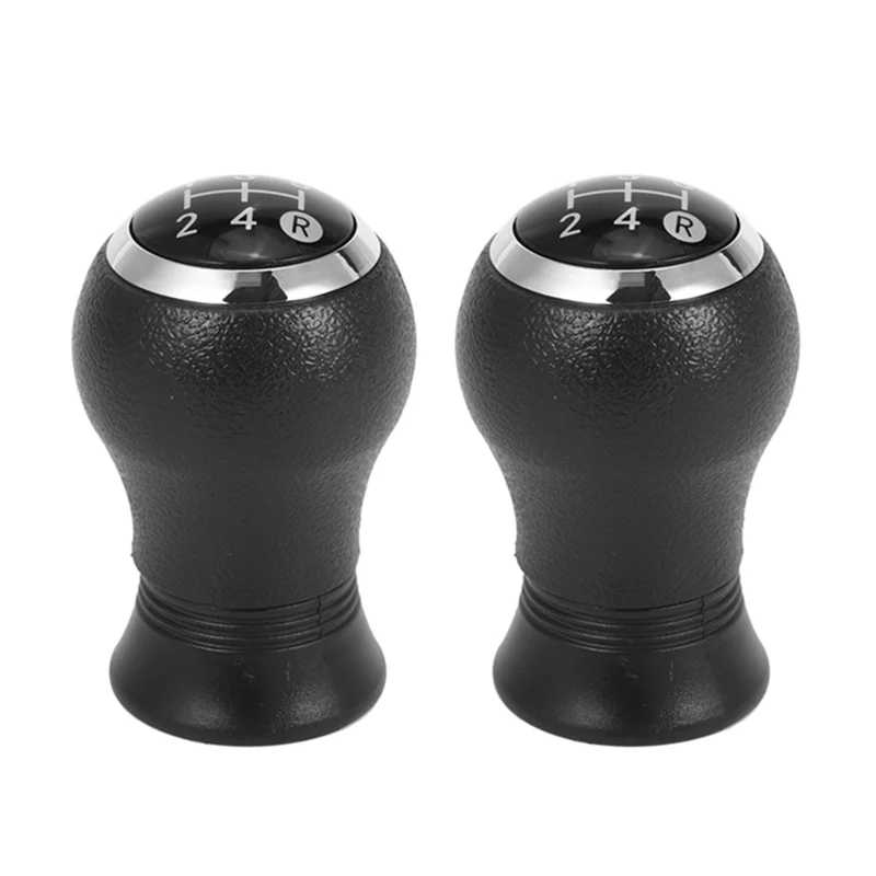 2Pcs 5 Speed Manual Gear Shift Knob Handball for Toyota Yaris Auris 2005 2006 2007 2008 2009 2010