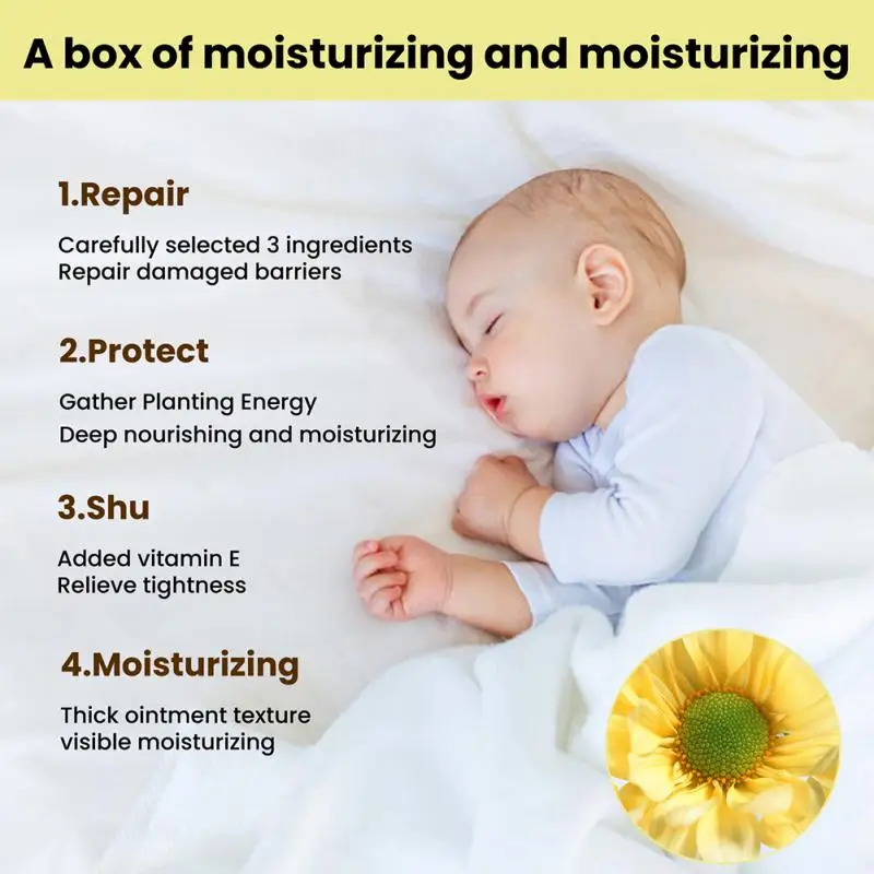 15g Winter Face Cream Moisturizer Baby Cream Moisturizing Anti-cracking Skin Milk Lotion Moisturizer Cream Care Cream Skin TSLM1