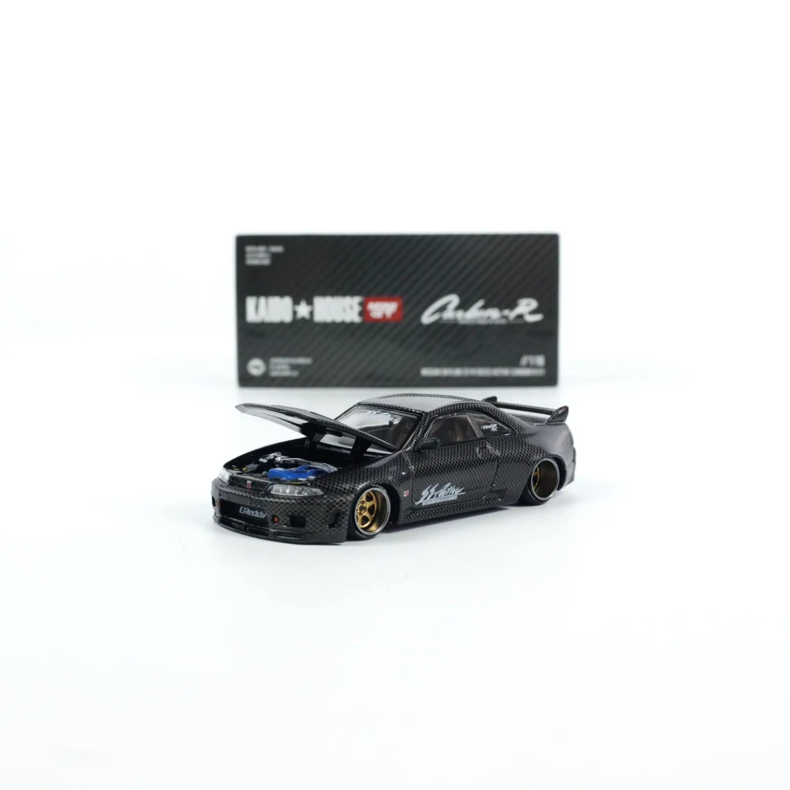 

MINI GT Kaido House 116 1:64 nissan skyline R33 GT-R alloy car model