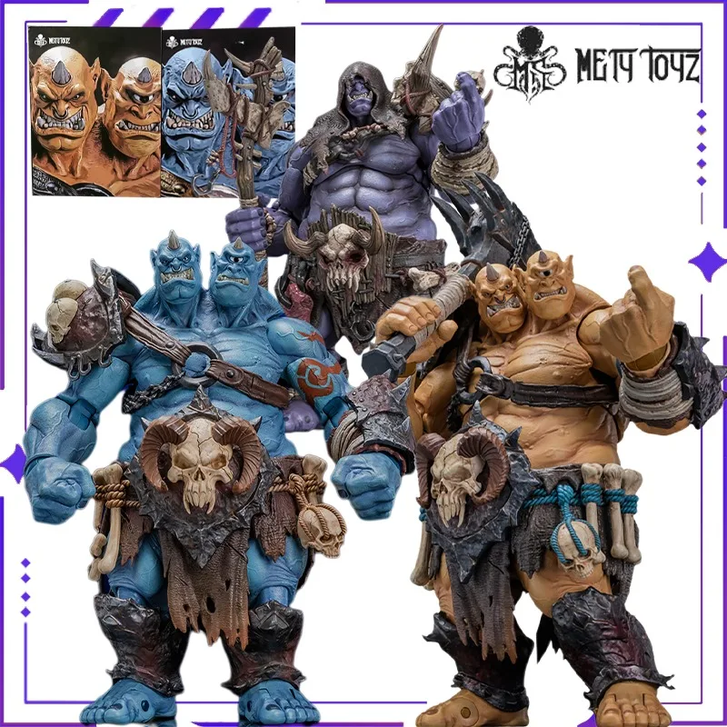 De gloednieuwe MetyToys Originele Limited Edition Skull RollerOgrus Ogre Warrior Mobiele Orc Model Speelgoed Beeldje GiftCollect Ornamenten