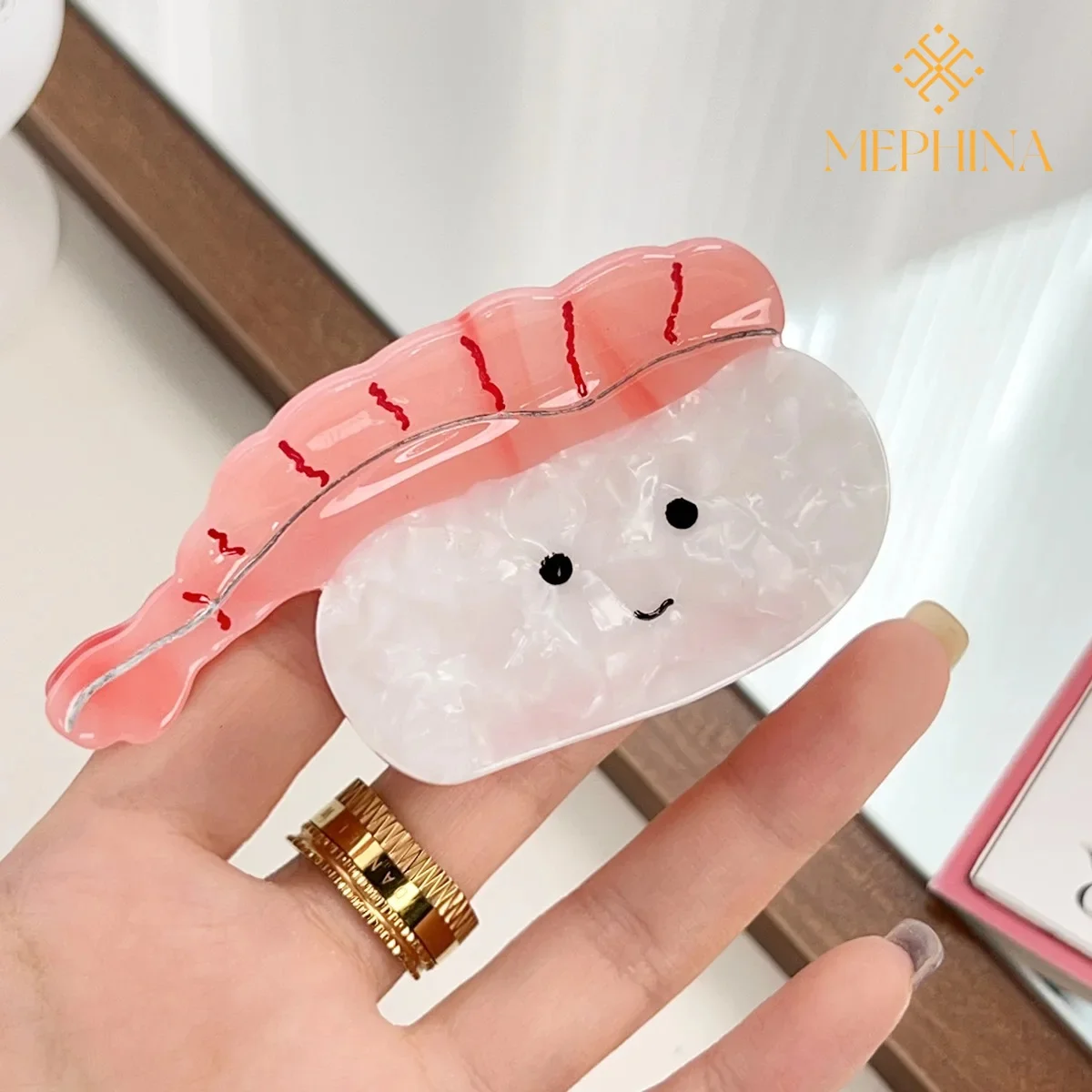 Interesting Hair Accessories Food Hair Clip Sushi Hair Claw Ice Cream Hair Claws Hair Clips for Girls Accessories for Women